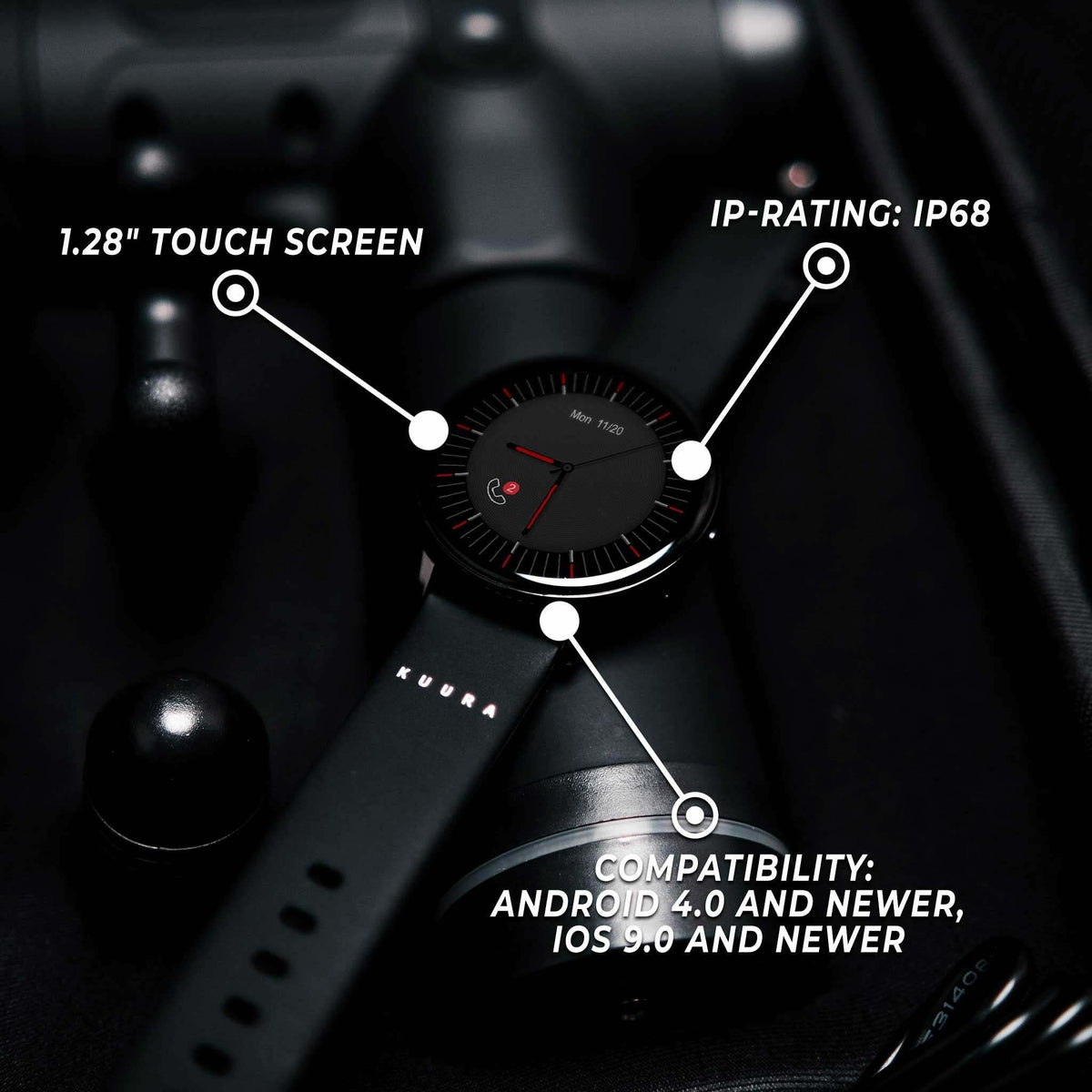 
              Kuura Smart Watch Function F7 v2