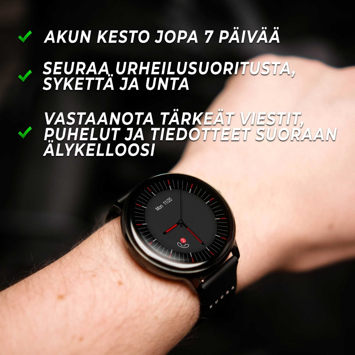 
              Kuura älykello Function F7 v2