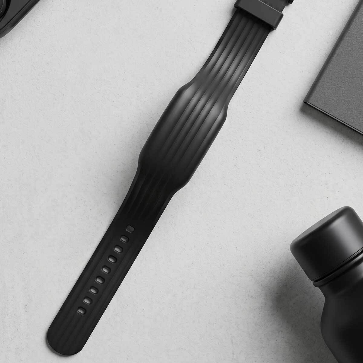 
              Kuura Fitness Tracker A4, Black
