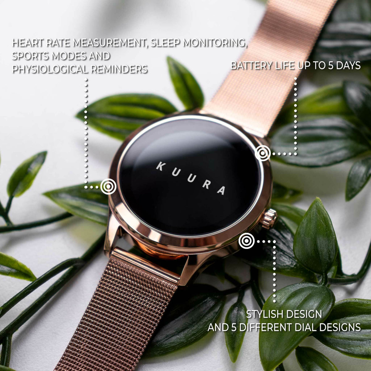 
              Kuura Smart Watch FW3