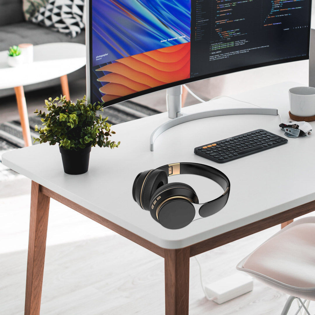 
              Kuura Bass langattomat kuulokkeet, Musta