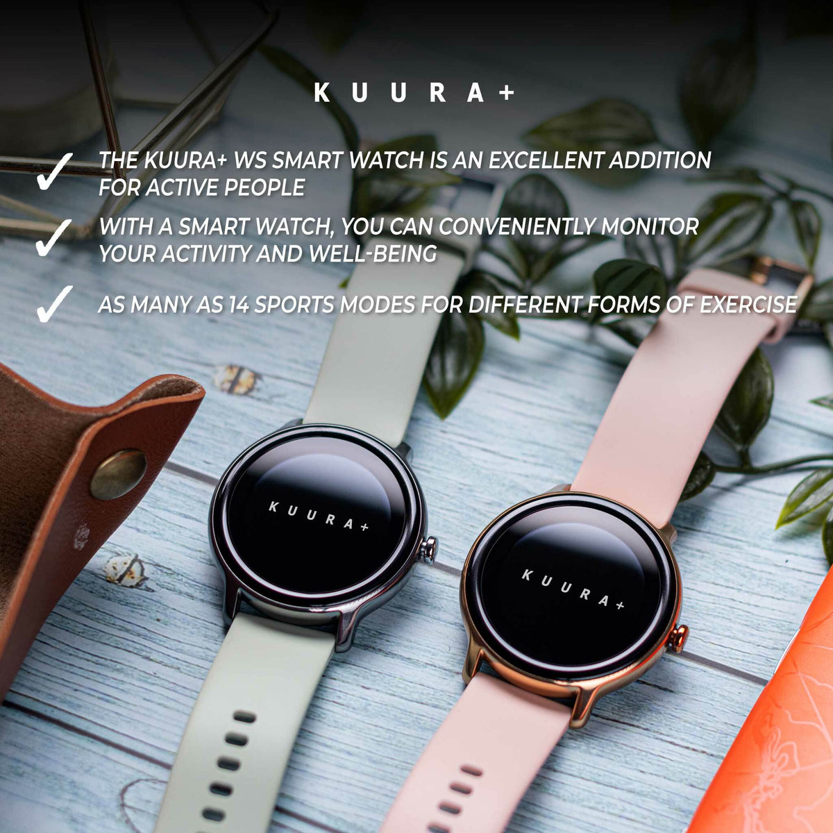 
              Kuura+ Smart Watch WS