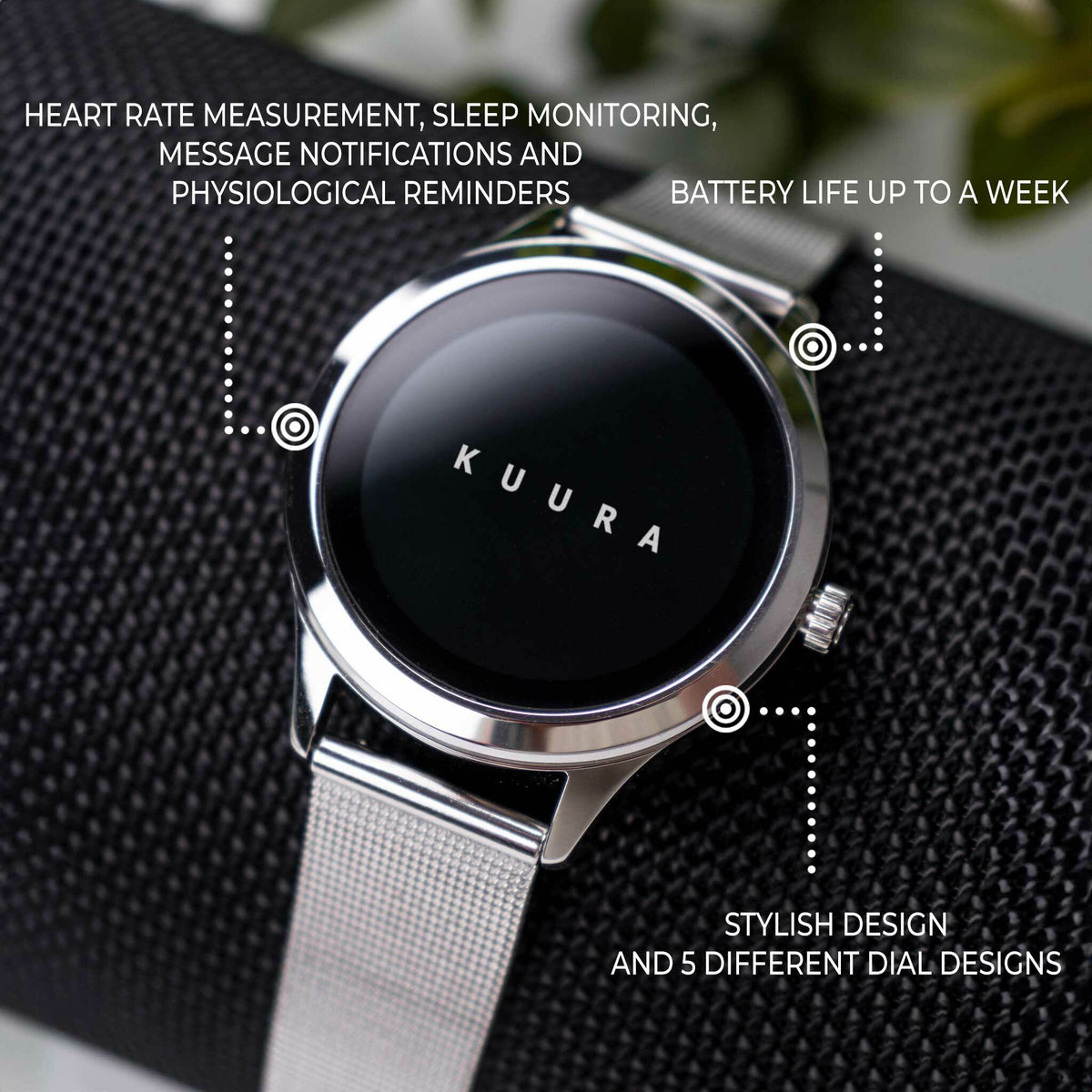 
              Kuura Smart Watch FW3 V2