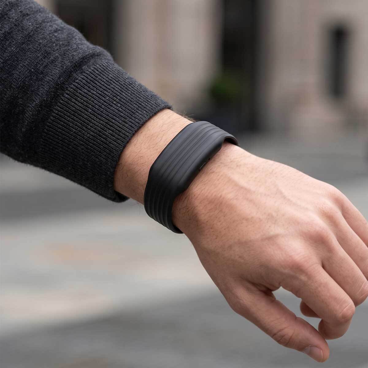 
              Kuura Fitness Tracker A4, Black