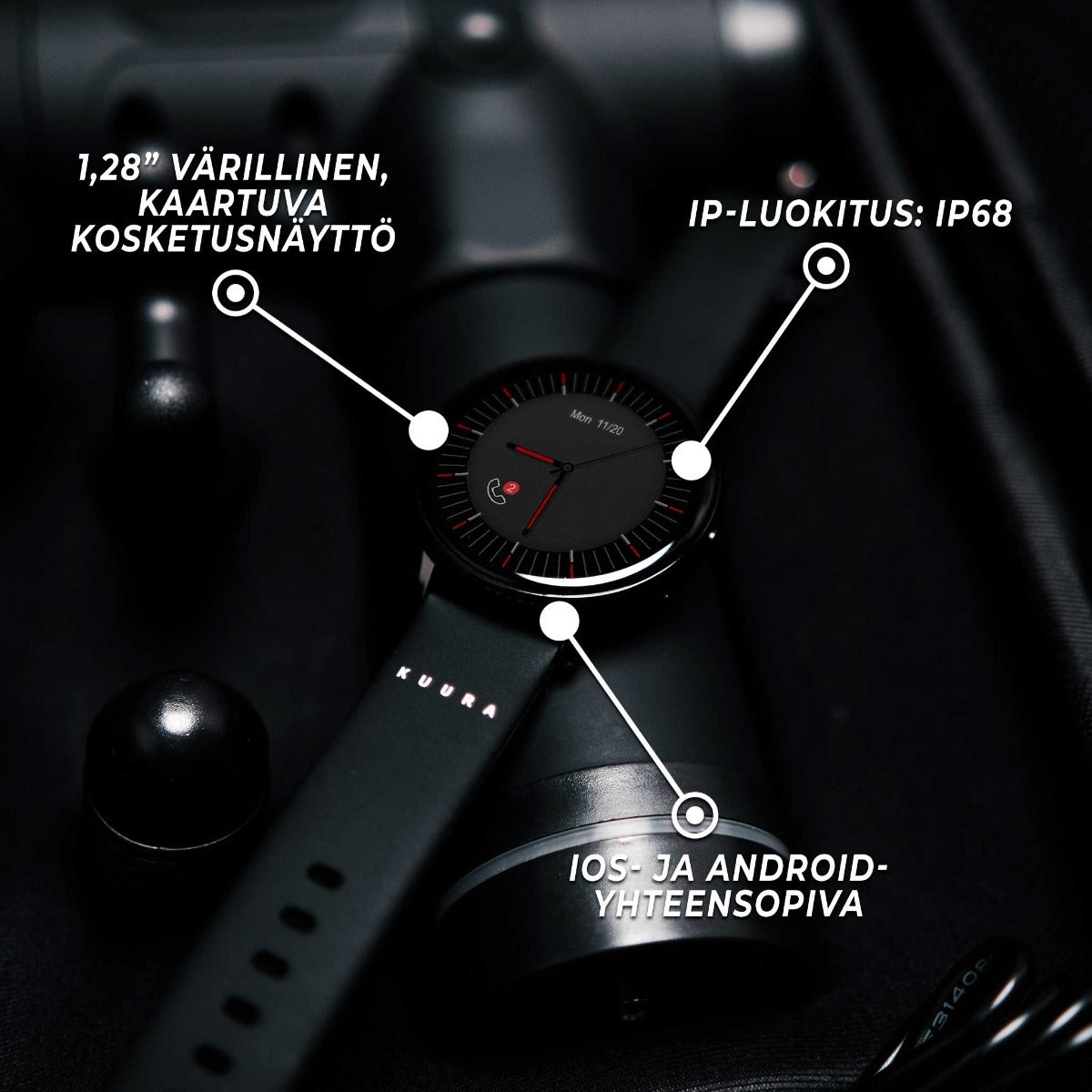 
              Kuura älykello Function F7 v2