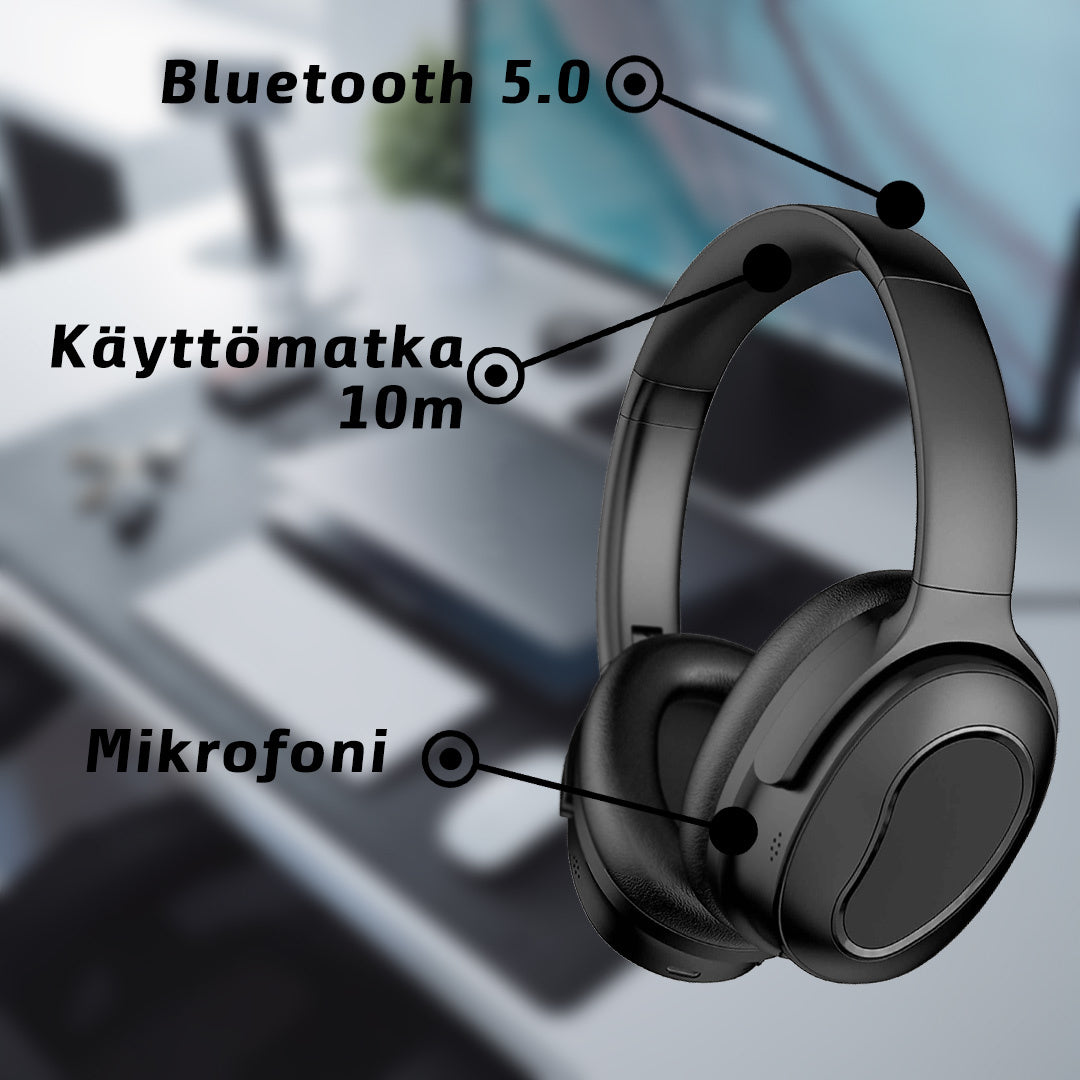 
              Kuura Bass Pro langattomat vastamelukuulokkeet